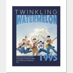 twinkling watermelon Posters and Art